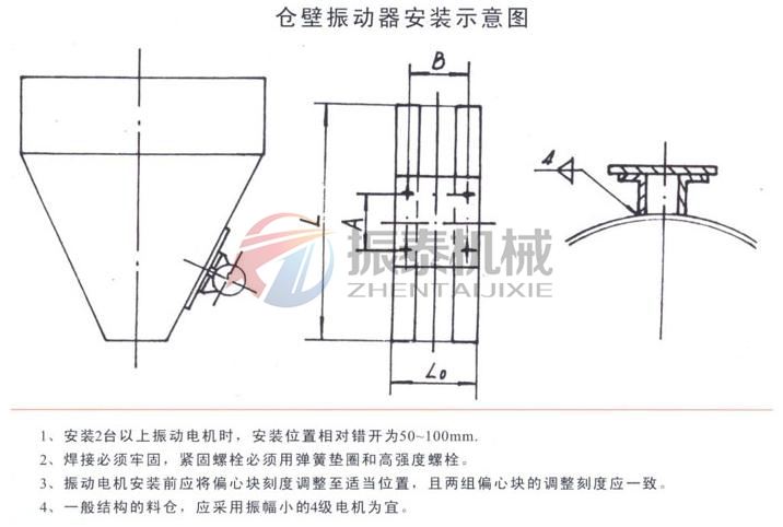 仓壁振动器怎么安装较好 仓壁振动器怎么安装较好