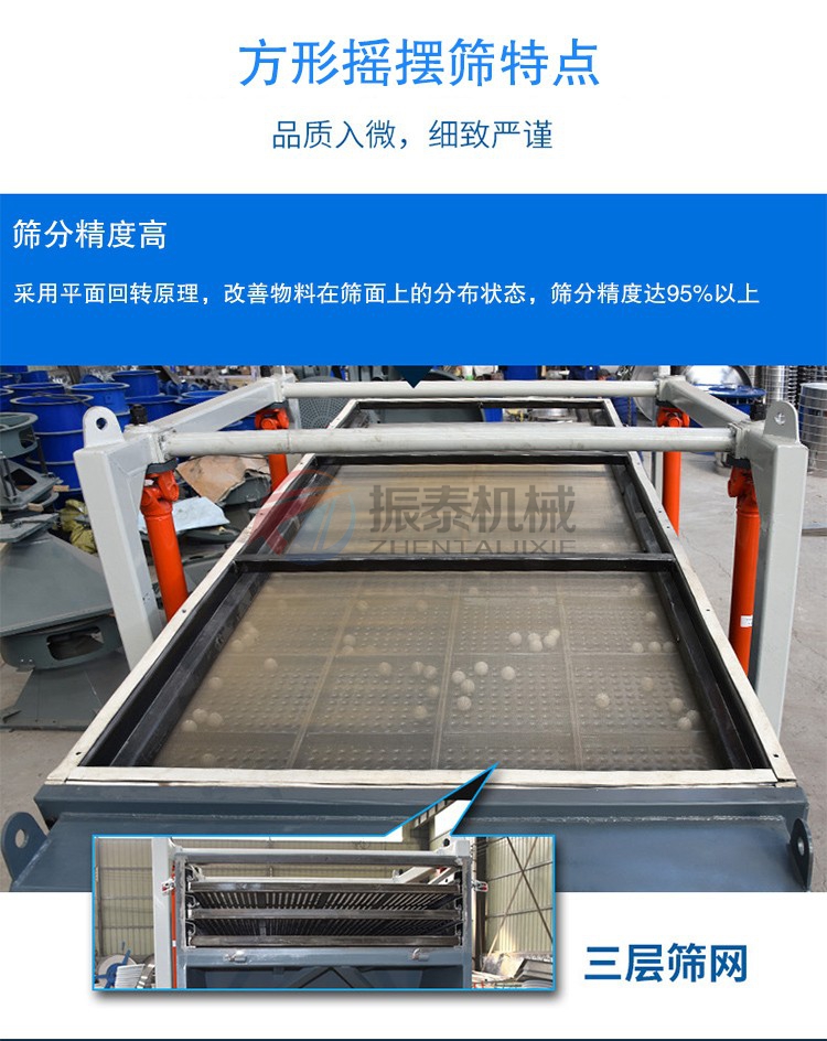 方形摇摆筛特点 方形摇摆筛特点